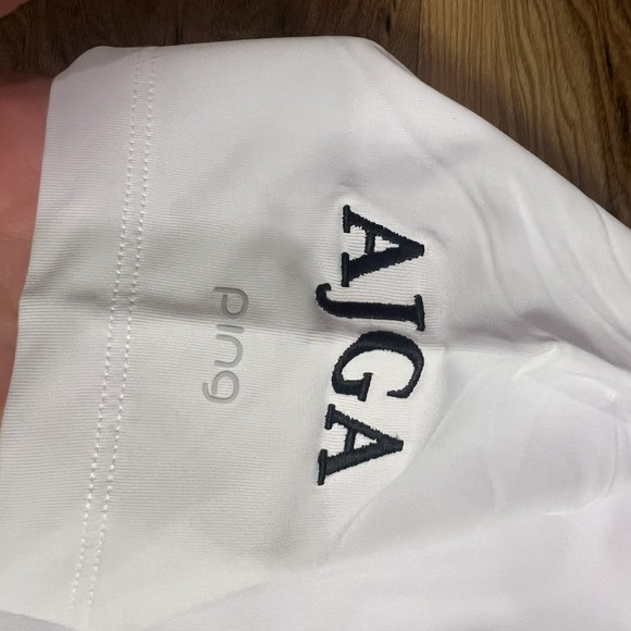 PING Collection White Polo UPF 50+ Golf Shirt Womens Sz 4 NWT Sedona AJGA - Picture 8 of 16